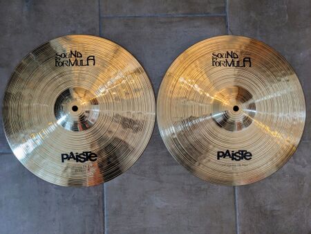 軽量 Paiste Sound Formula  Hihat 14インチ Paiste Sound Formula 14