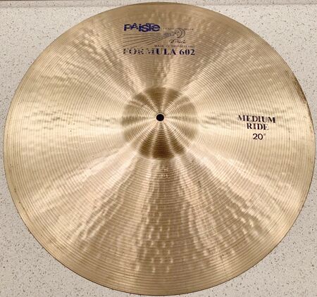 PAiSTE formula 602  Medium ride 20ｲﾝﾁ Paiste Formula 602 20