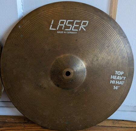 パーカッション・打楽器 MEINL LASER 14HI HAT Meinl Laser 14