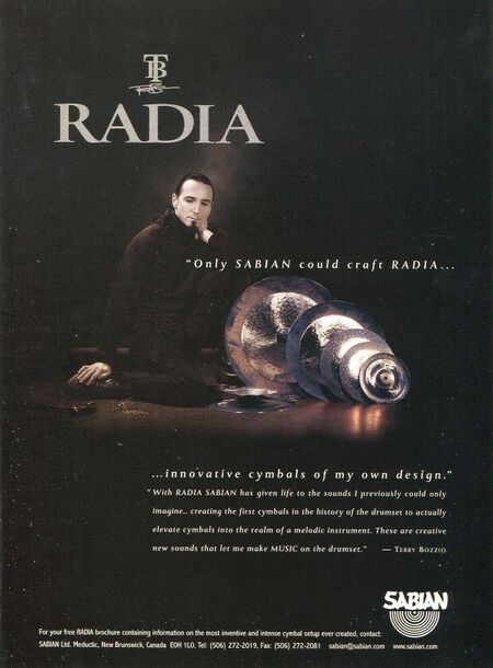 Sabian Radia - Cymbal