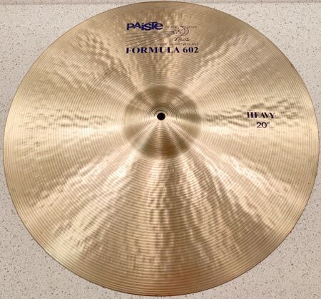 シンバル PAISTE  FORMULA  602  HEAVY  20