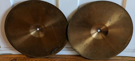 パーカッション・打楽器 MEINL LASER 14HI HAT Meinl Laser 14
