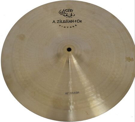 ヴィンテージ　ジルジャン シンバル 16インチ　1600g A Zildjian & Cie Vintage 16