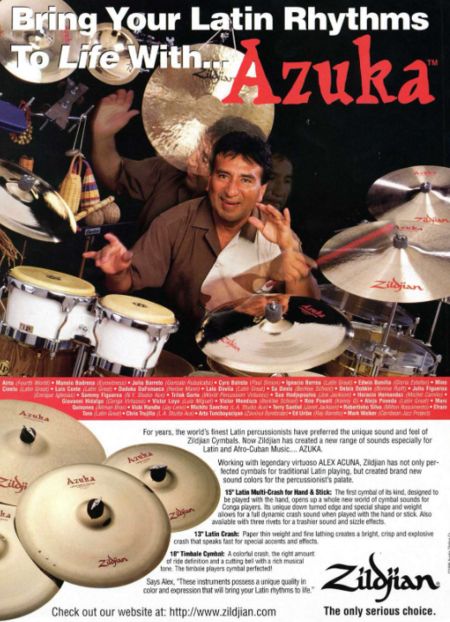 Zildjian Azuka - Cymbal